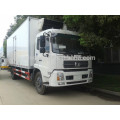 2015 Dongfeng caminhão refrigeração, 10 tonelada caminhão-tanque refrigerado